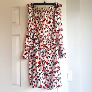 NEW Maggie London Off Shoulder Belted Woman’s dress